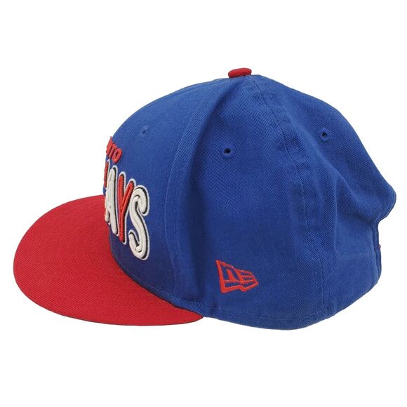 Toronto Blue Jays New Era 9FIFTY Snapback Hat Baseball Cap‎ MLB Spellout Logo - Picture 2 of 7